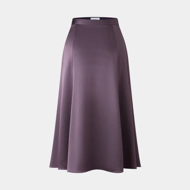 PORTS Majestic Purple gonna vita alta viola triacetato