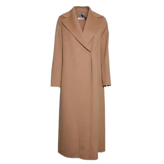 S Max Mara Poldo cappotto cammello 100% lana vergine