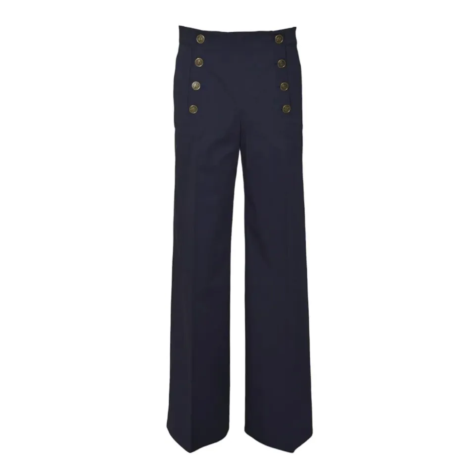 Etro WREA004099TUEG0 pantalone blu notte