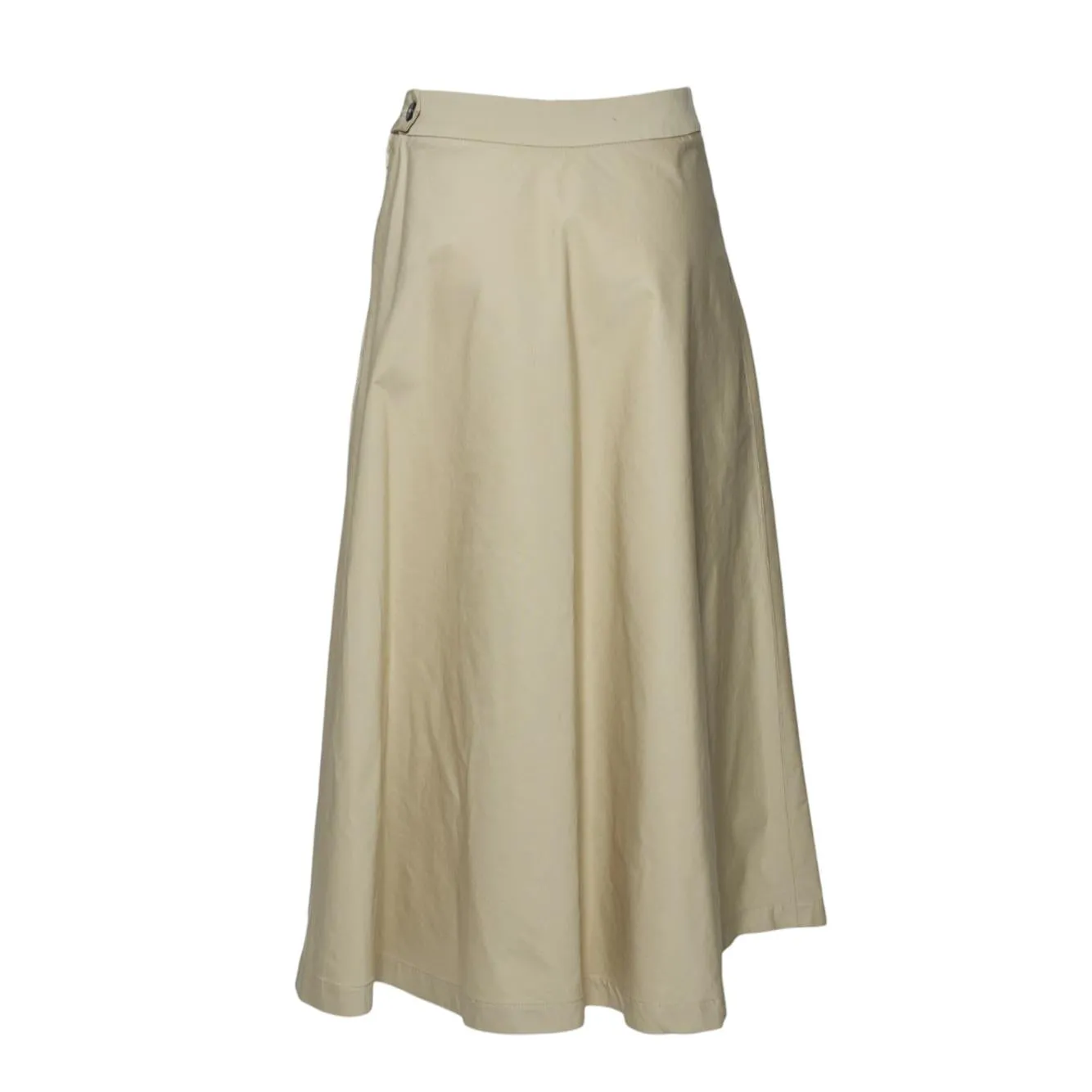 Room52 Audrey G44TRF08 gonna midi cotone beige