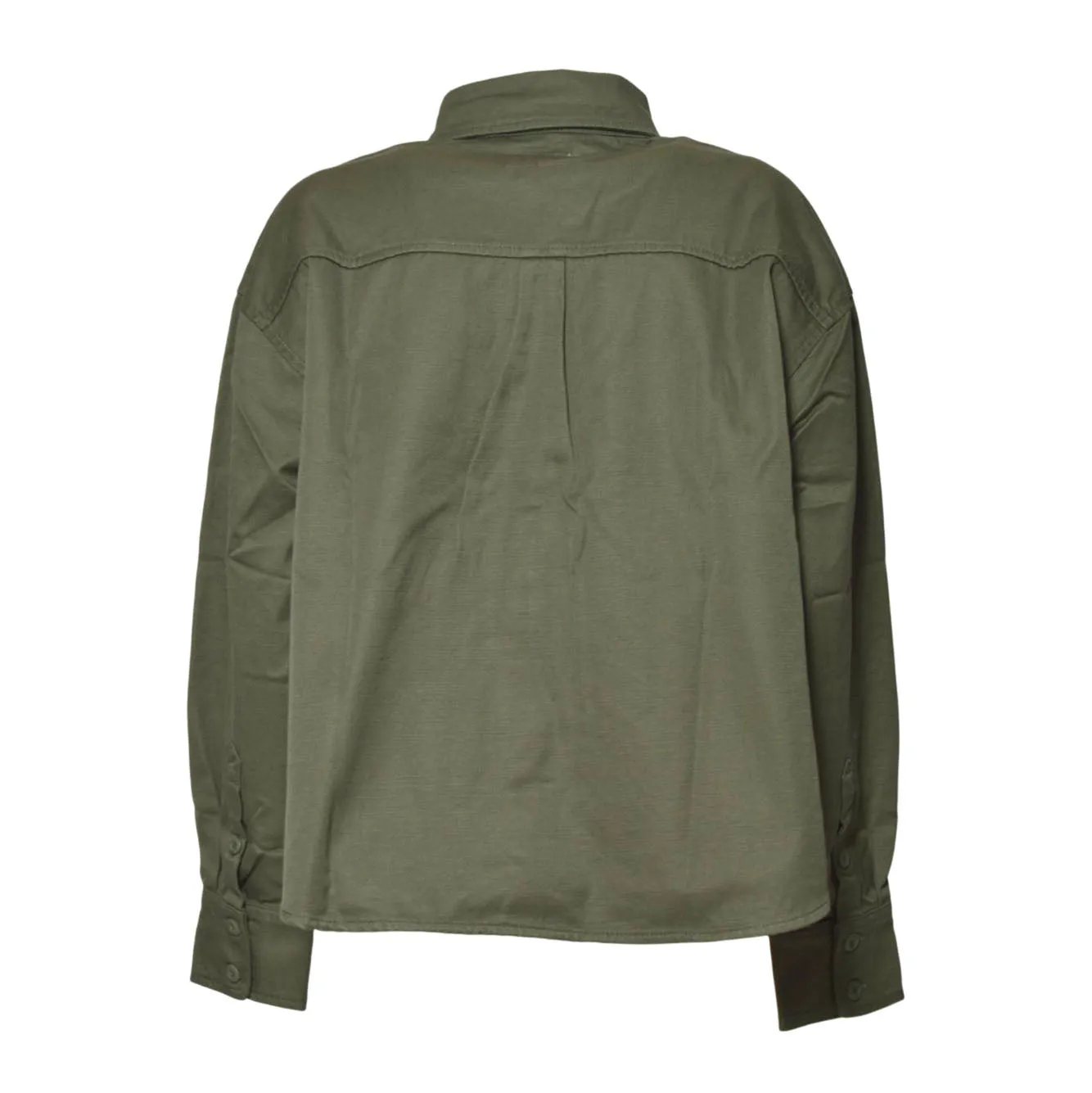 Carhartt Wip W Kelly Shirt Jac I036320 giubbino verde M twill