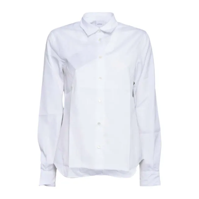 Aspesi 5422C11807072 camicia bianca cotone donna