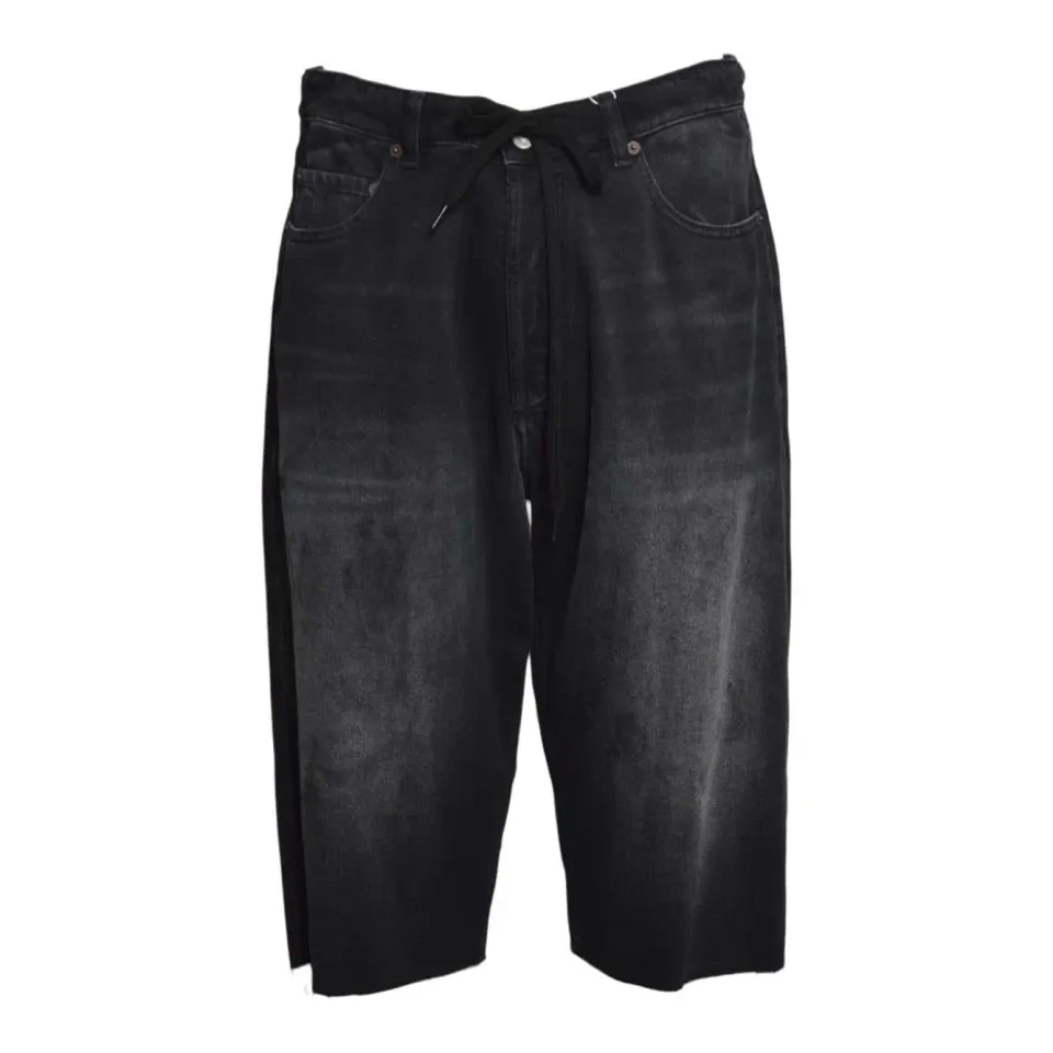 MM6 Maison Margiela SH0MU0014M30064 bermuda nero