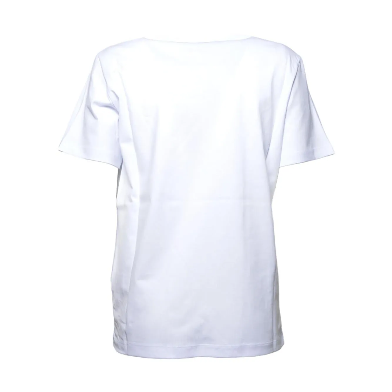MSGM 2000MDM510200002 t-shirt donna bianco cotone