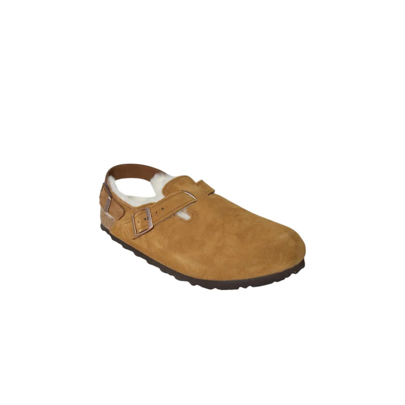 Birkenstock Tokio 1028382 sabot cammello shearling