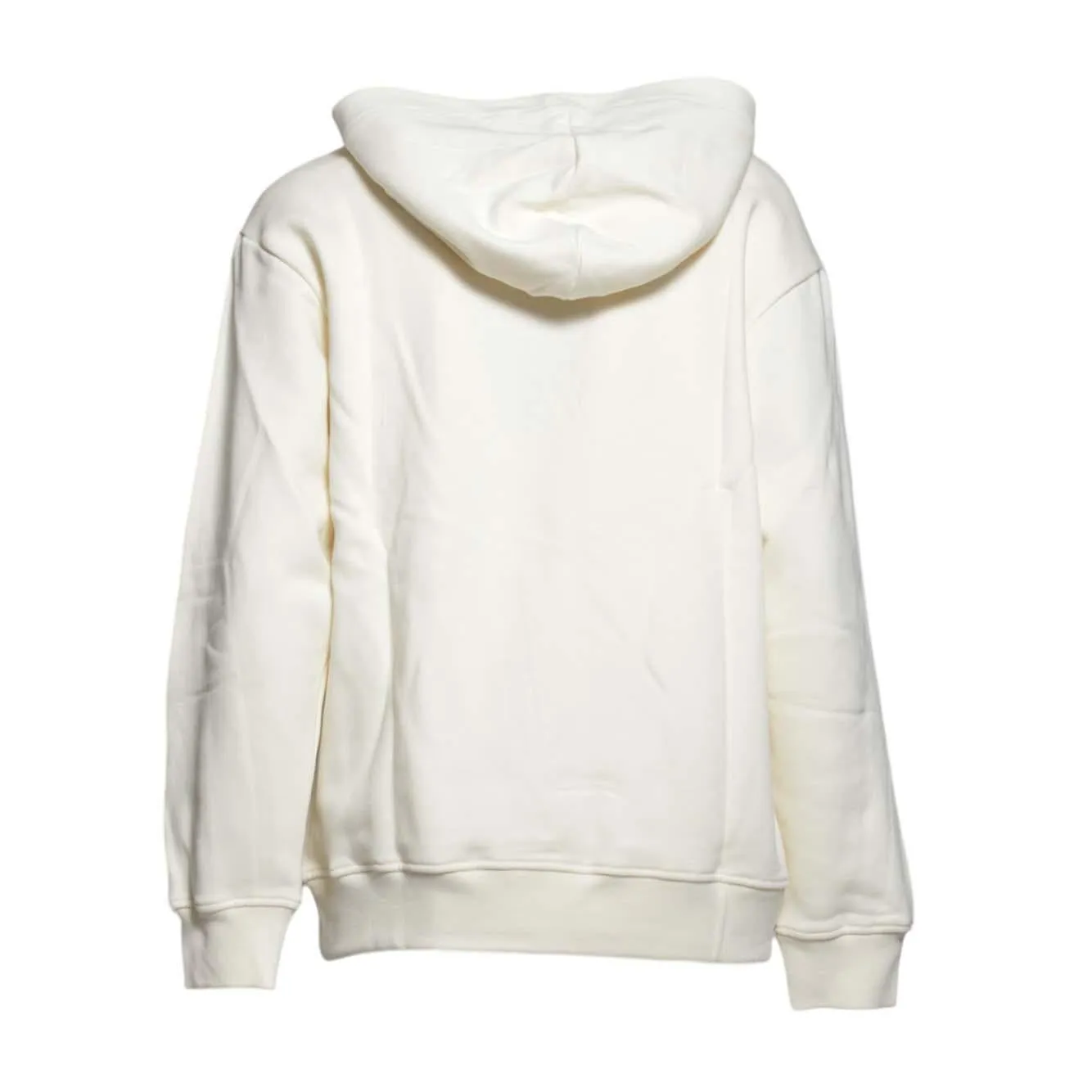 MSGM Junior F5MSJUHS019 felpa crema con cappuccio