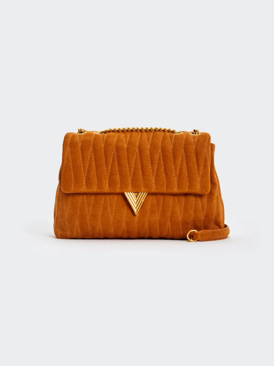 Vicolo Belleville Maxi borsa a tracolla cuoio pelle