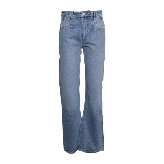 Isabel Marant Belvia PA0682FAD1H02I jeans denim blu